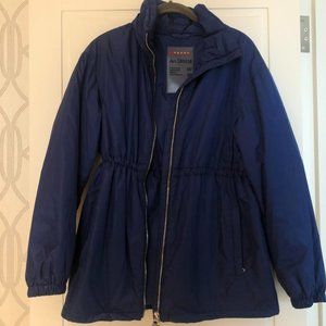 Prada Sz 42 Blue Nylon Jacket